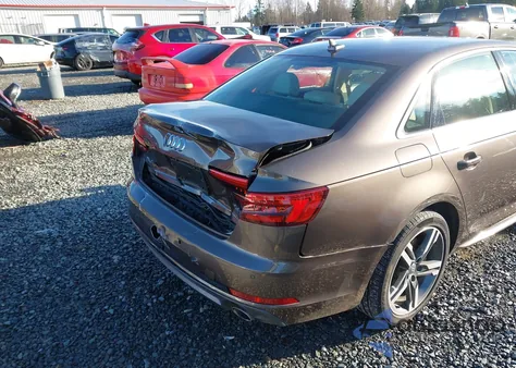 2017 Audi A4 2.0T Premium z USA, uszkodzony, nr VIN WAUENAF45HN012261